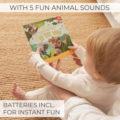 Side view of sturdy board book pages for toddlers