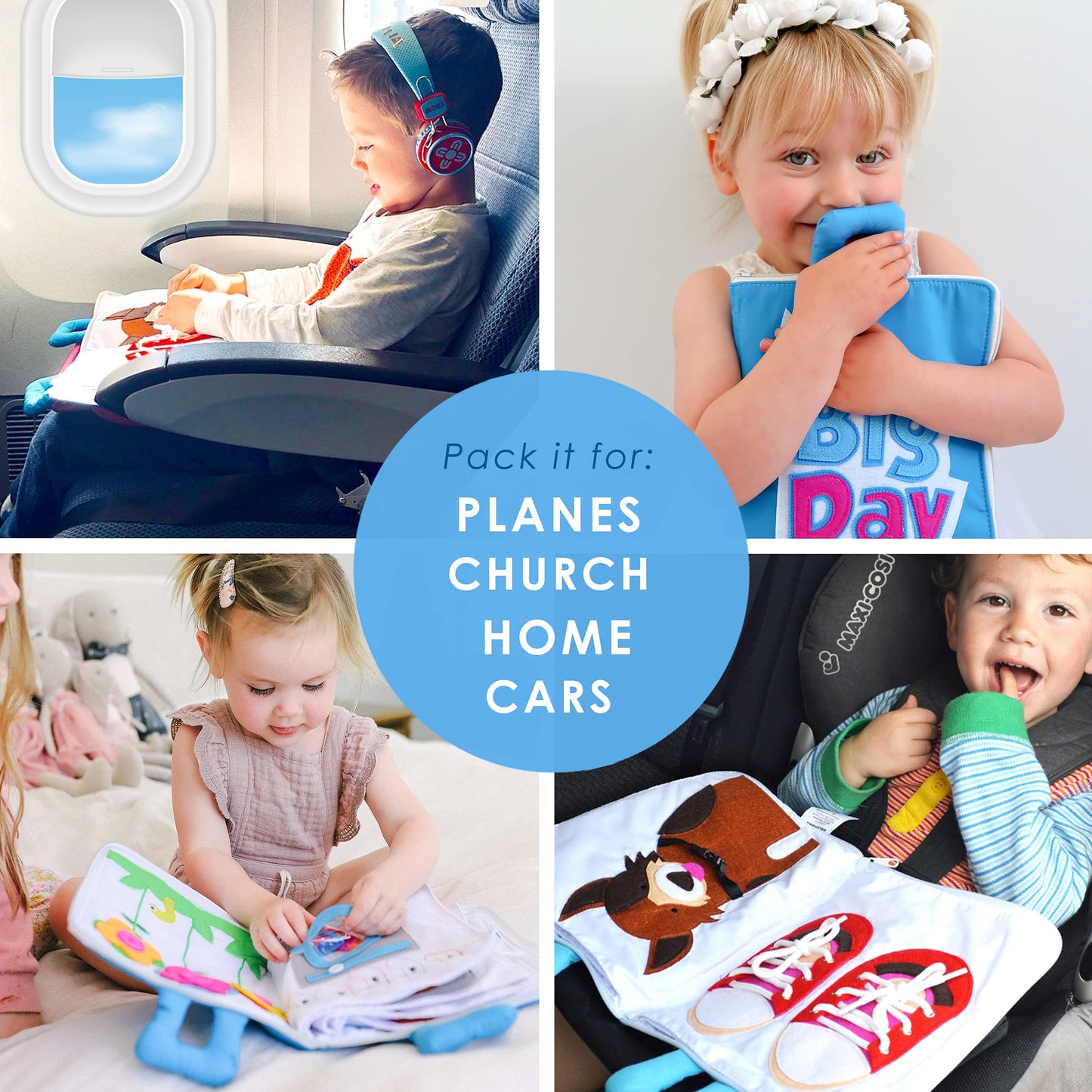 Curious Columbus activity book for travel