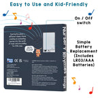 Learning Bugs educational music book packaging and product detail