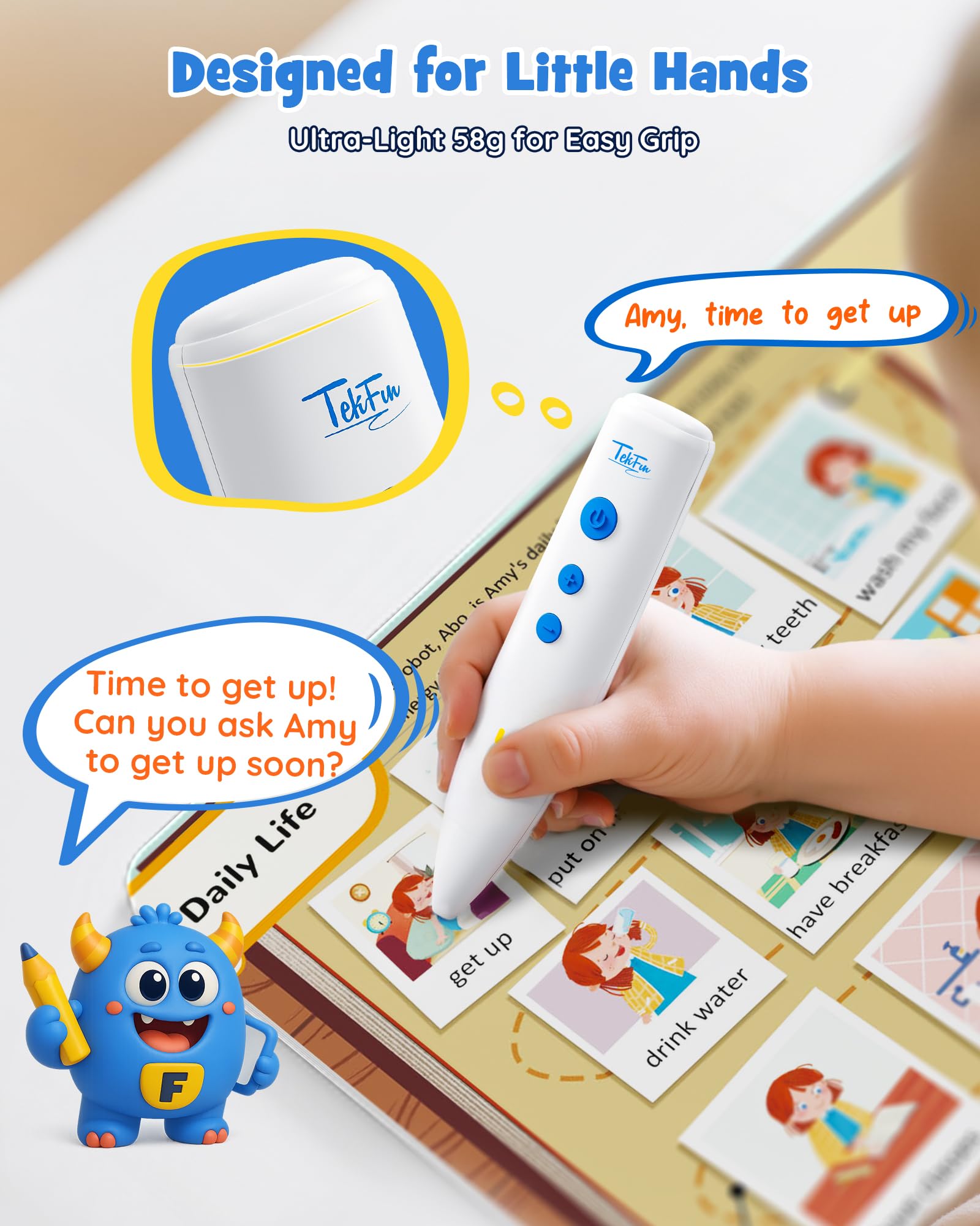 Two volume set of Tekfun interactive English vocabulary books