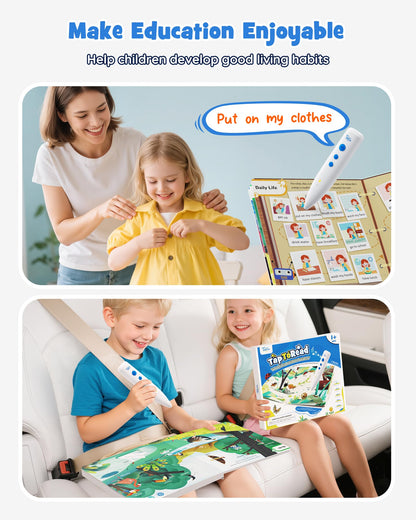 Tekfun sound books set packaging showing age range 1-6