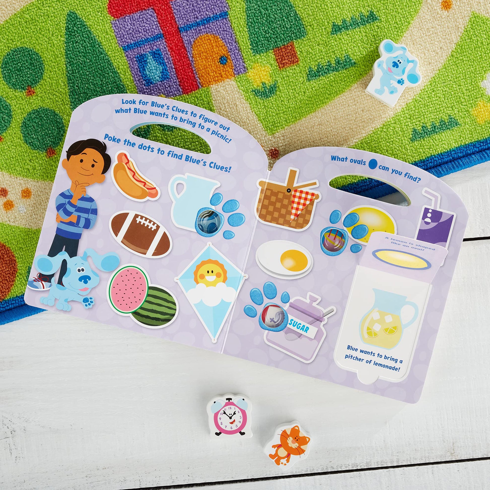 Melissa and Doug brand logo on the back cover
