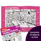 Child using Highlights hidden object puzzle book