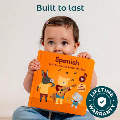 Educational Spanish bilingual book for kids by Cali's Books.