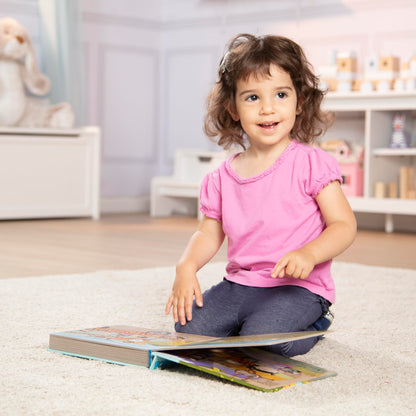 Interactive counting activity on a book page