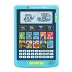 Close up of LeapFrog Touch and Learn eReader phonics keyboard buttons