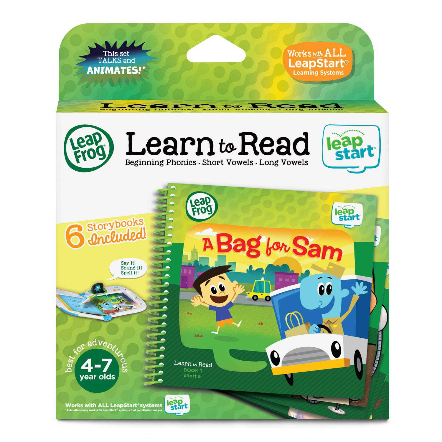 LeapFrog interactive book set for early reading skills