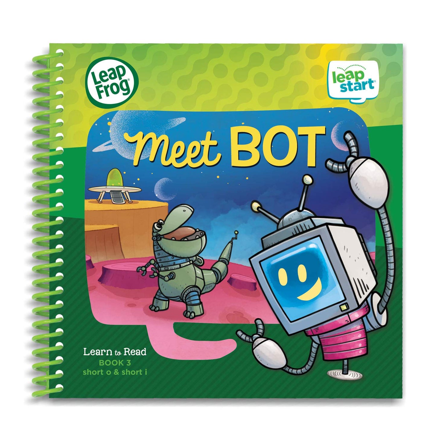 Back cover of LeapStart Learn to Read Volume 1