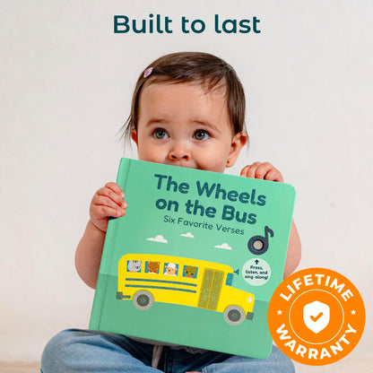 Cali's Books Wheels on the Bus book set for 1 year olds
