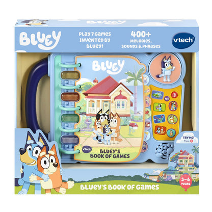 VTech Bluey Book of Games side profile showing compact design
