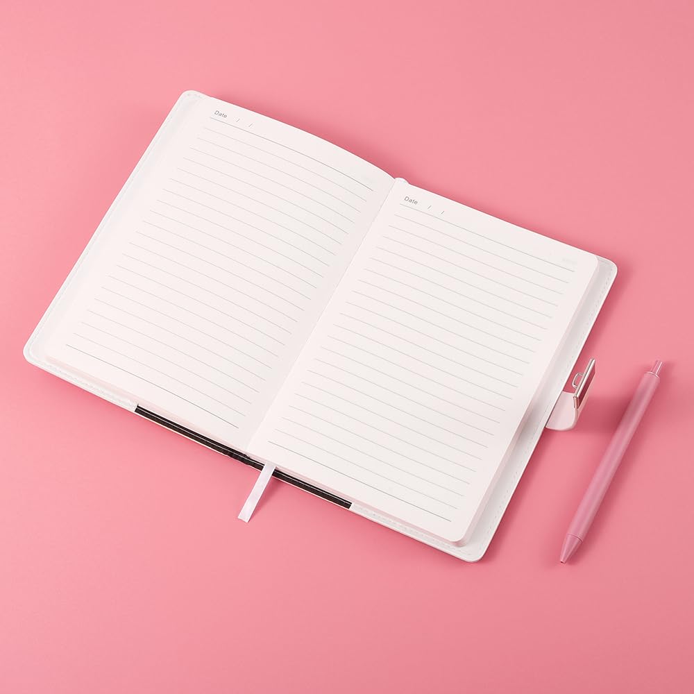 Nollh lock journal with included pen and sticker sheets