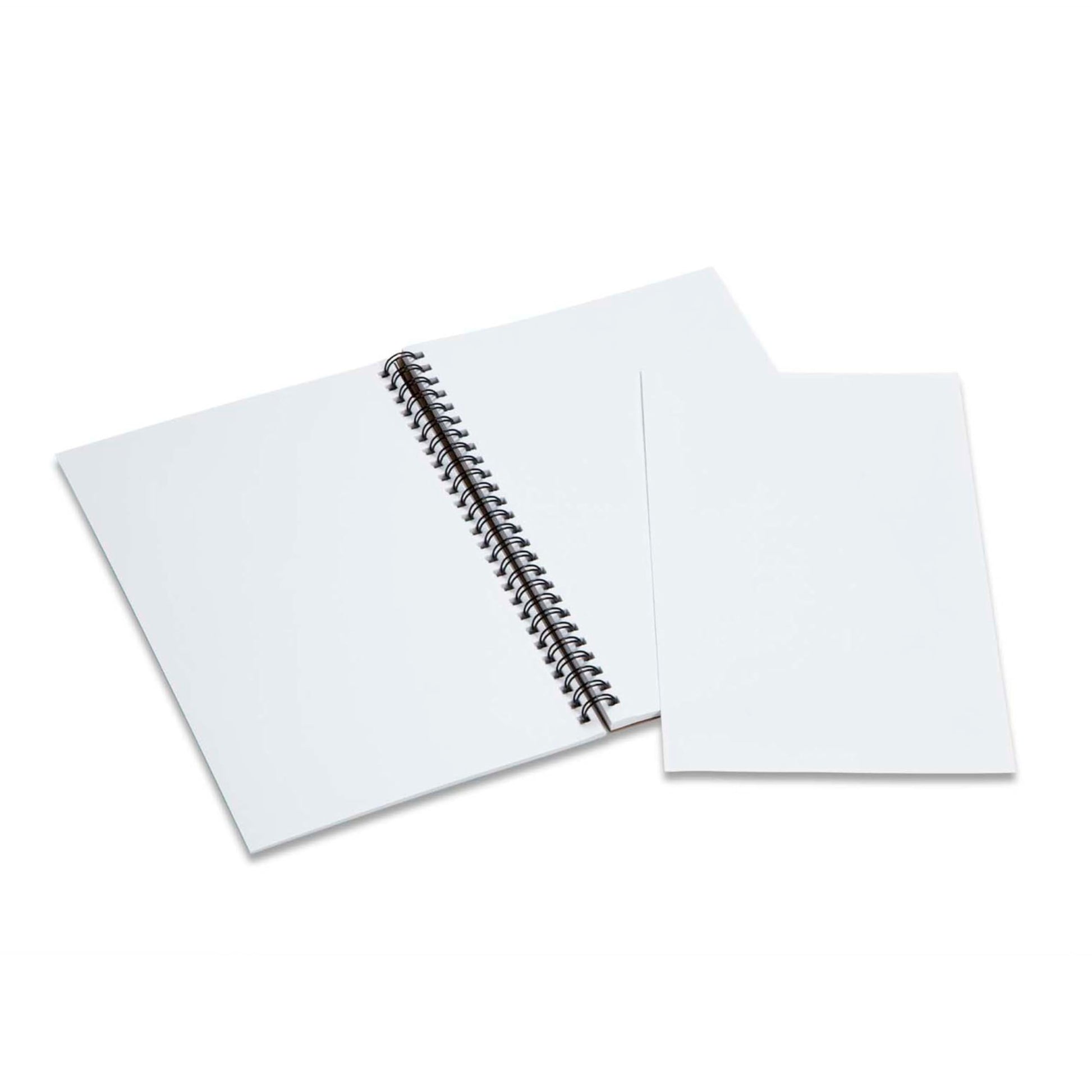 Melissa and Doug art pad showing blank white pages