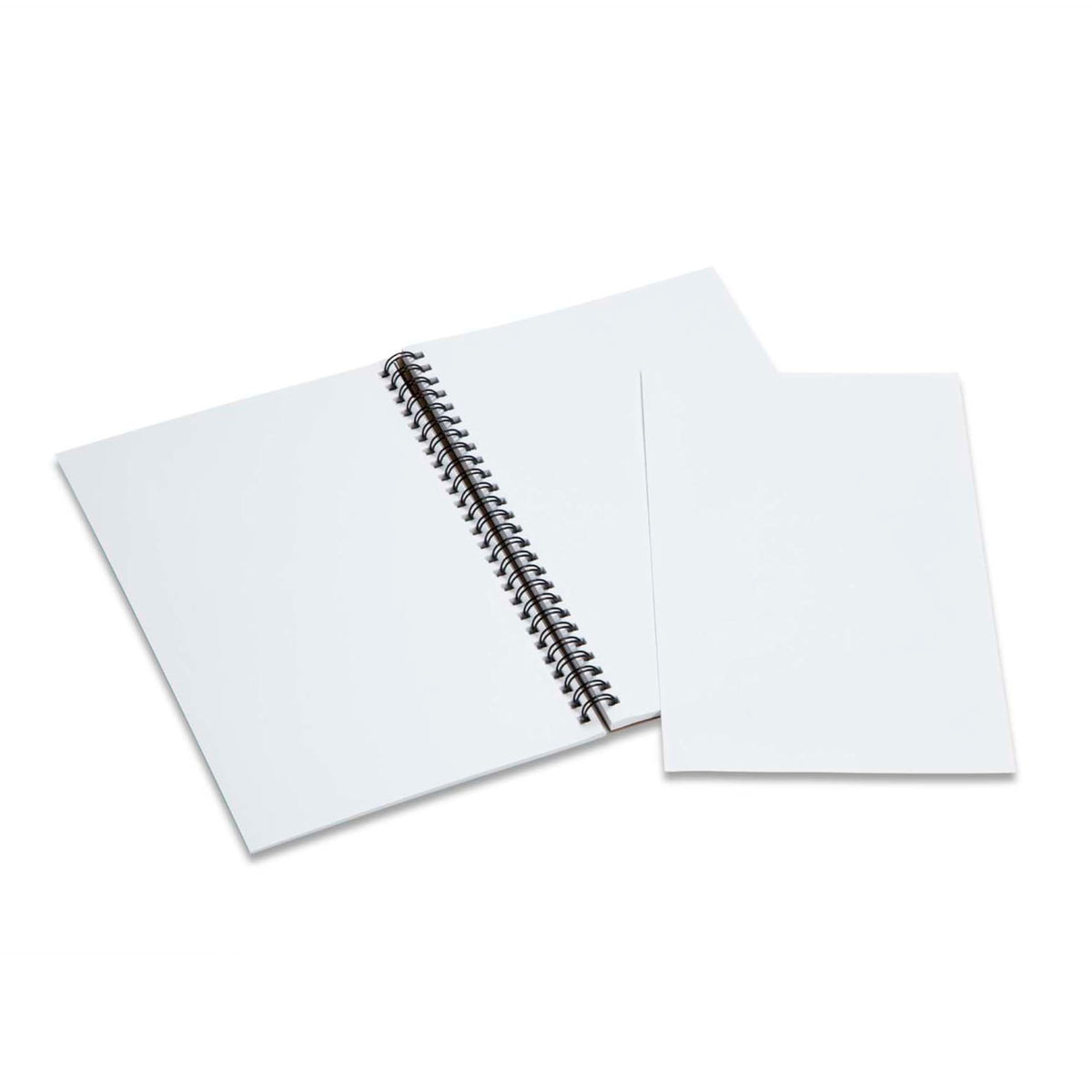 Melissa and Doug art pad showing blank white pages