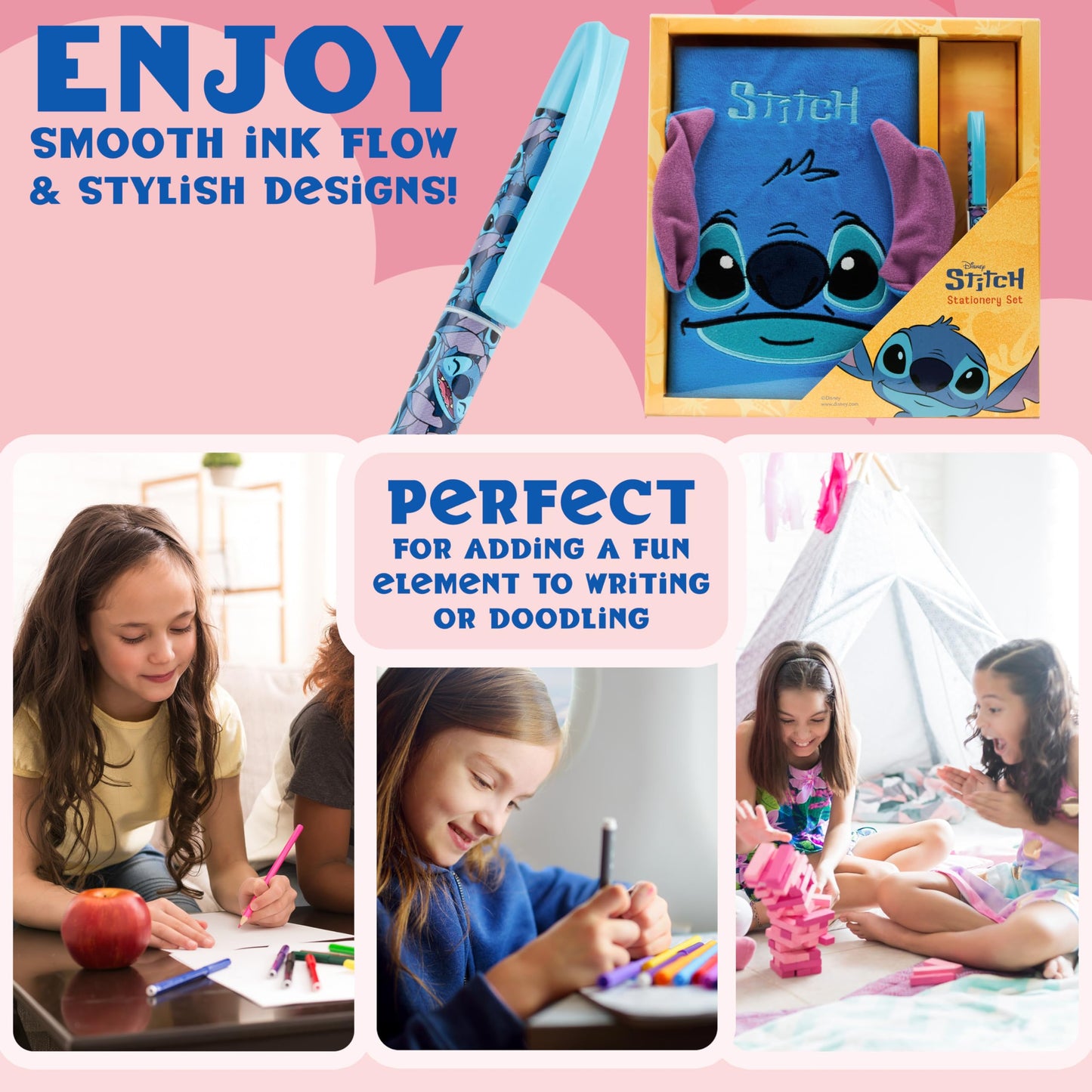 Disney Stitch stationery set for teens and students