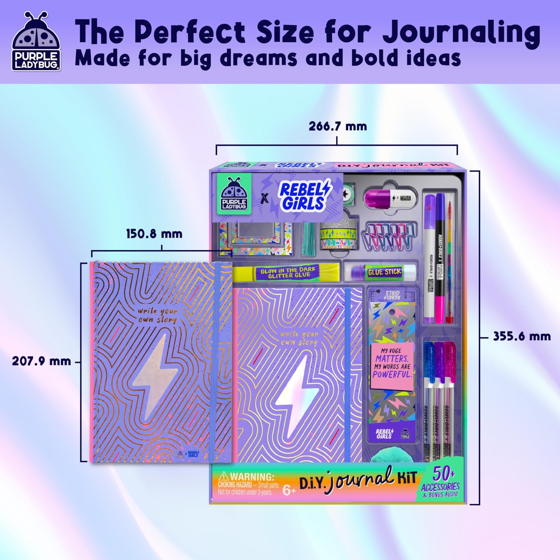 Detailed view of Rebel Girls inspirational story pages