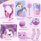 Tacobear unicorn 3.5mm wired headphones with microphone