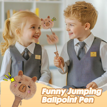 Full collection of 50 capybara stickers for kids craft