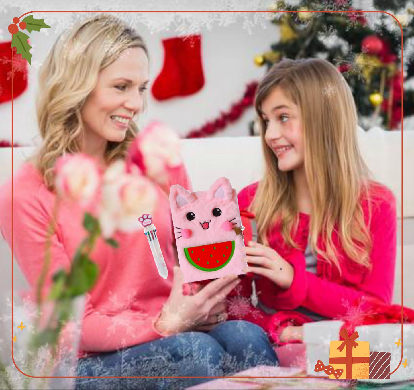 Journal set gift package for young girls