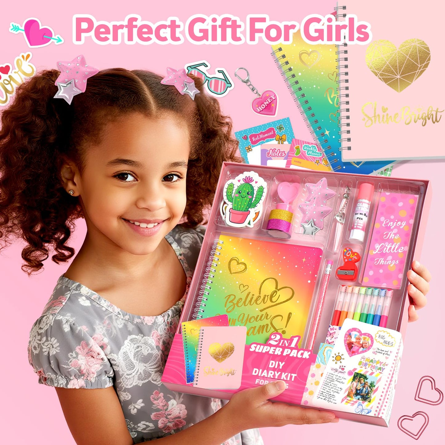 Educational arts and crafts kit for tweens