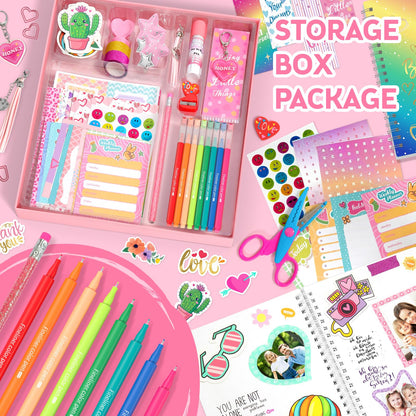 Stationery supplies included in Axirata journal set