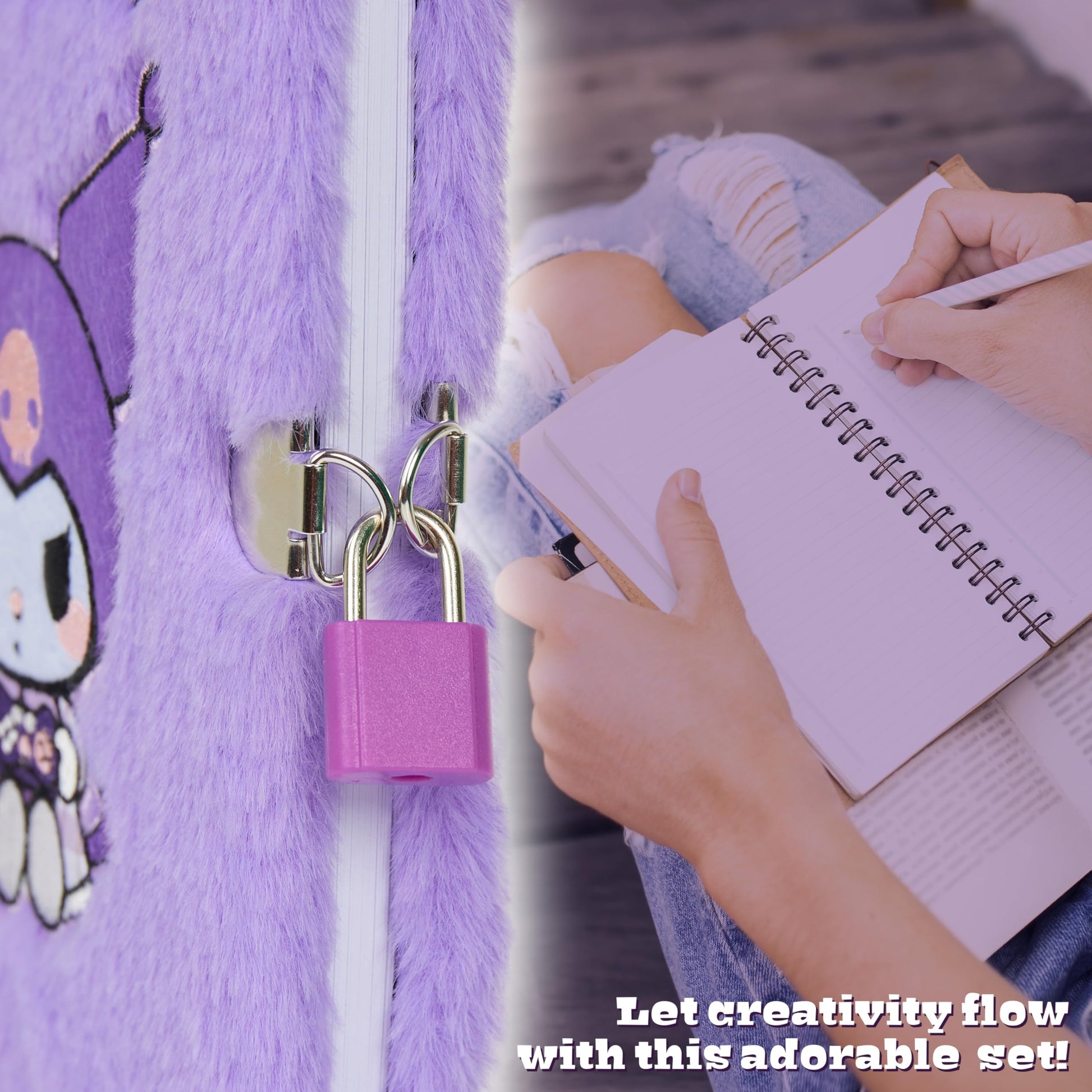 Matching Hello Kitty ballpoint pen for journaling