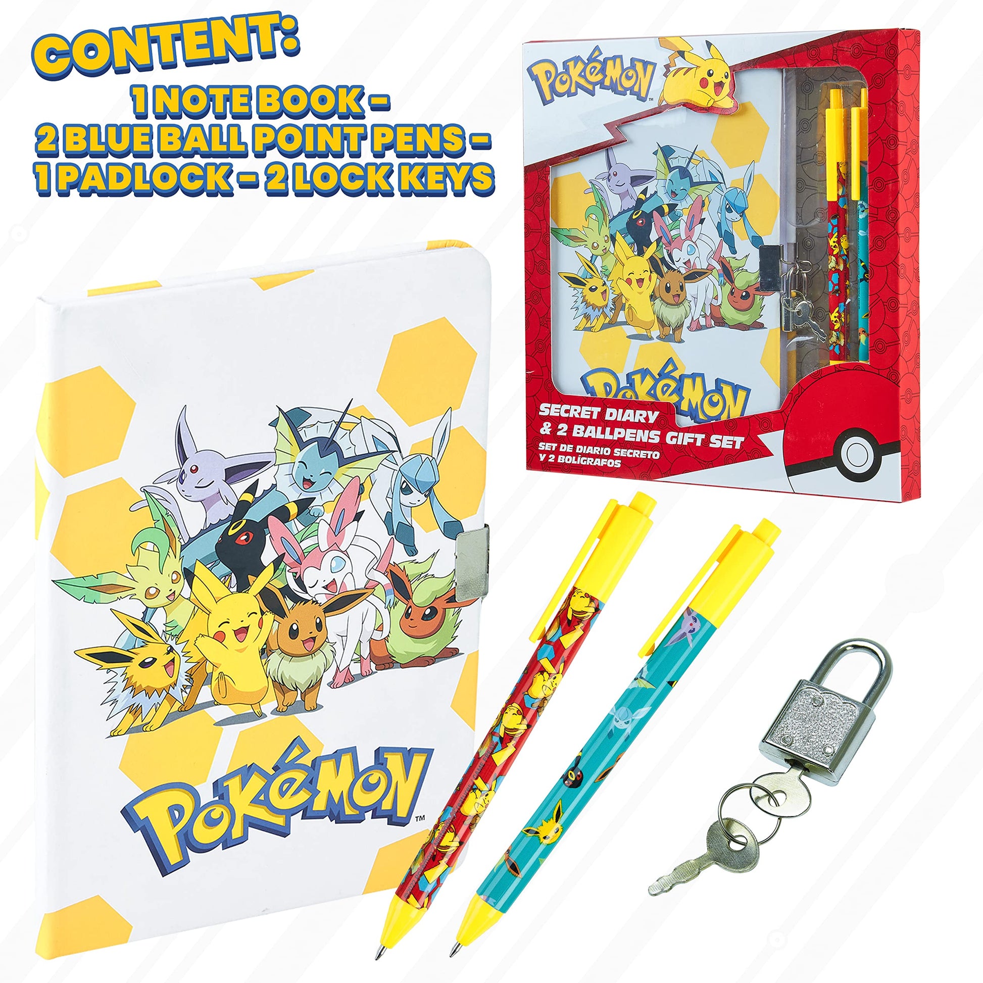 Pokemon stationery gift set for teens and students