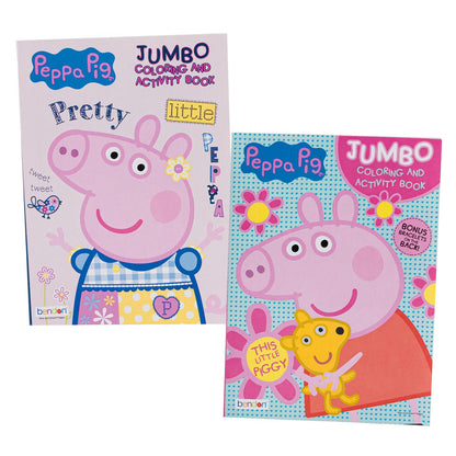 Authentic Peppa Pig coloring book for creative kids