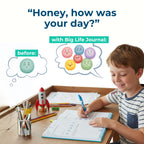 Included sticker sheet for Big Life Journal activities