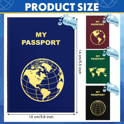 Lincia travel journal bulk pack vintage cover design