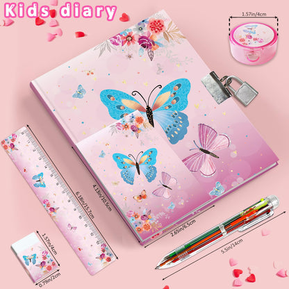 Complete set of Ginmlyda diary notebook and multicolor pen