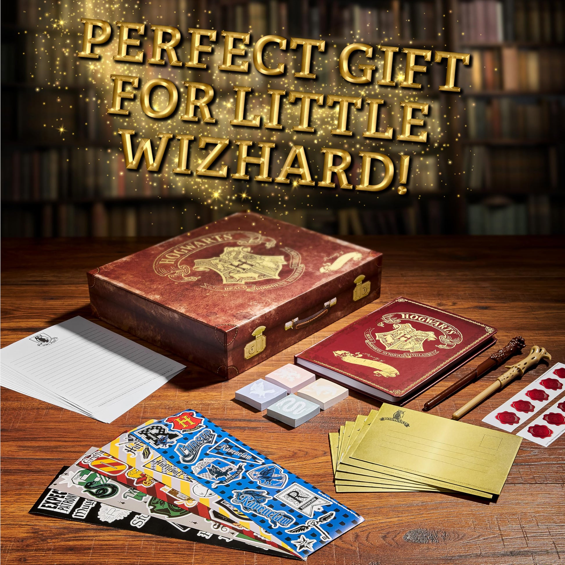 Harry Potter themed stickers and seal stickers for letter writing