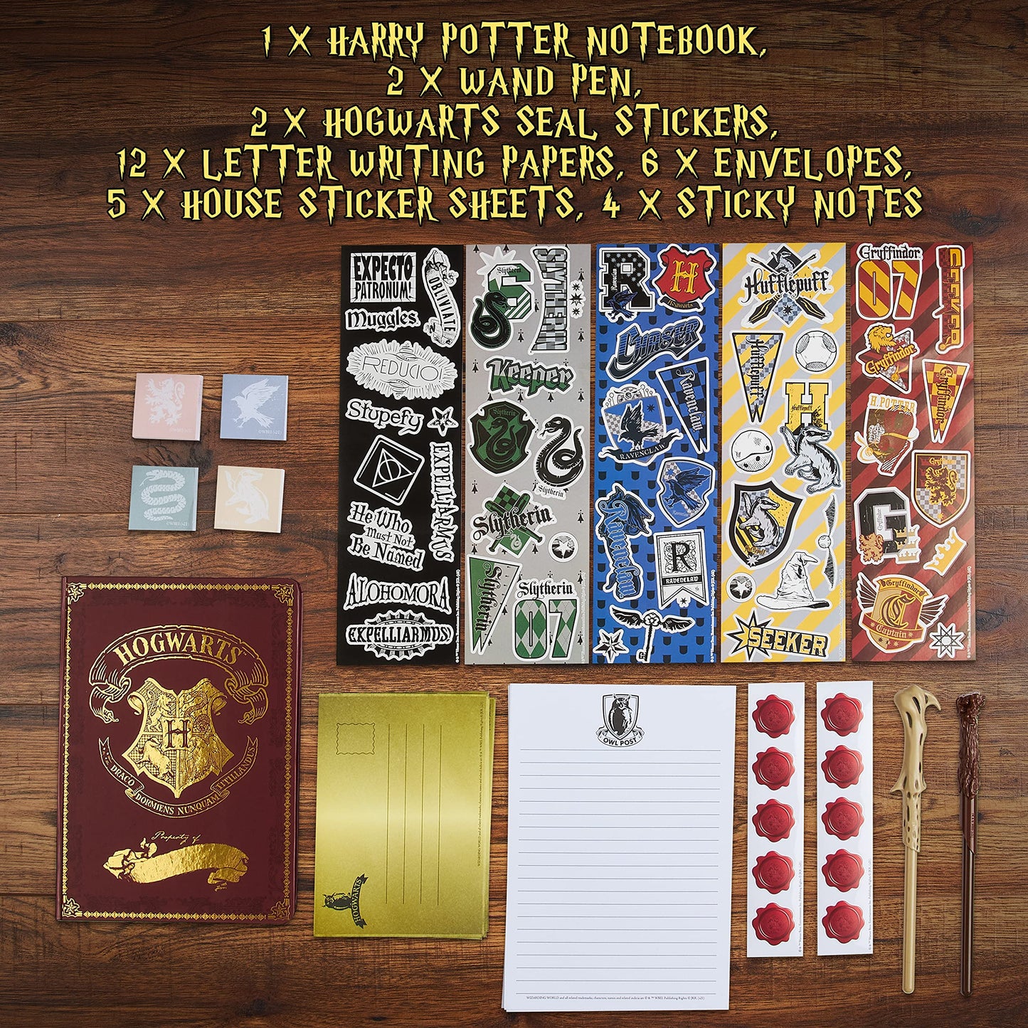 Harry Potter collectible gift set for fans and students