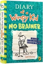 Open box set showing variety of Wimpy Kid titles