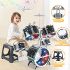 Captain Chaowing educational toy drums packaged compactly demonstrating how the components disassemble easily for storage.
