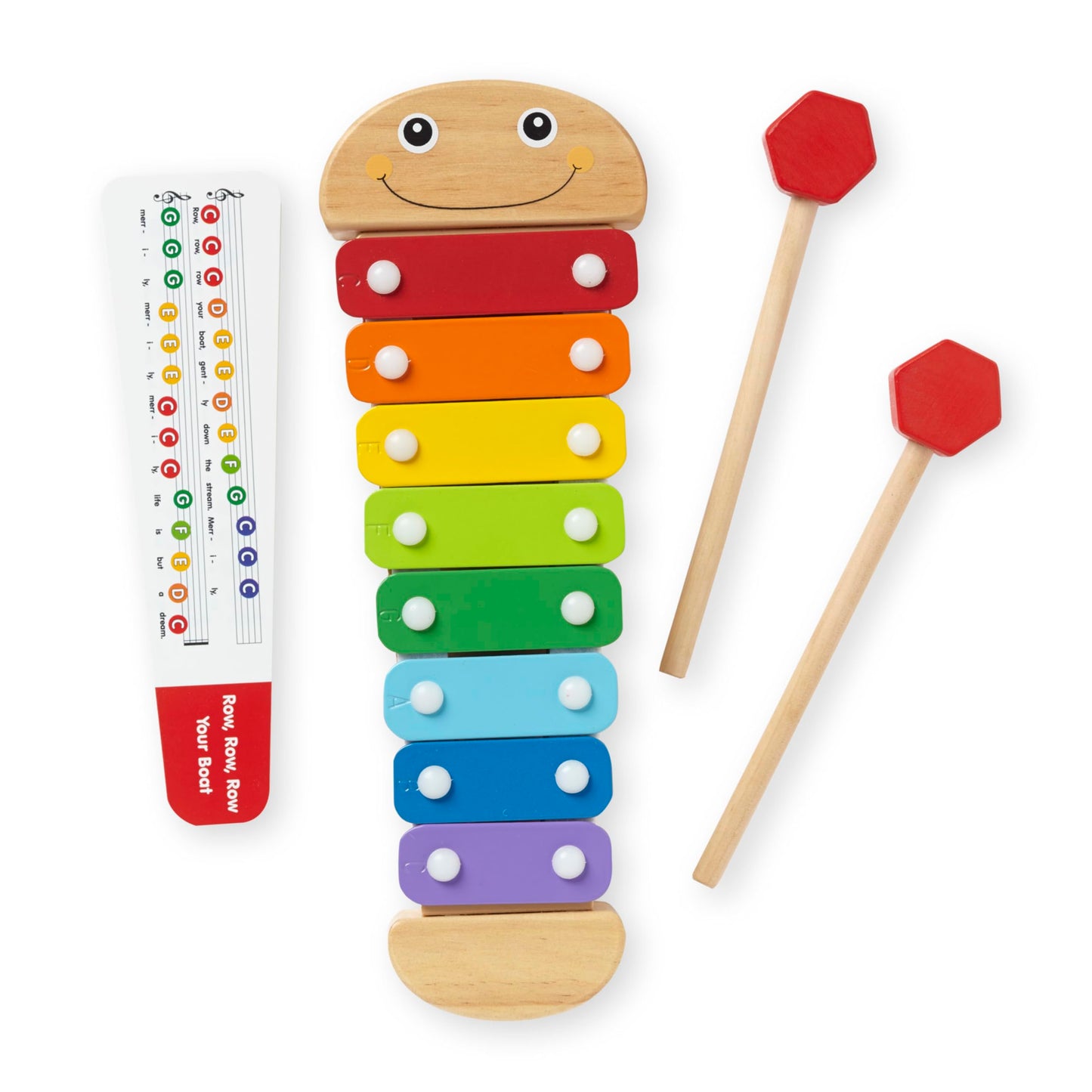 Authentic USA imported Melissa & Doug toddler percussion toy in original retail box.