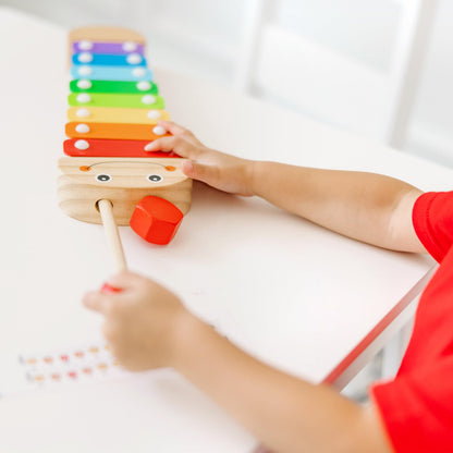 Melissa & Doug educational preschool toy for developing fine motor skills through play.