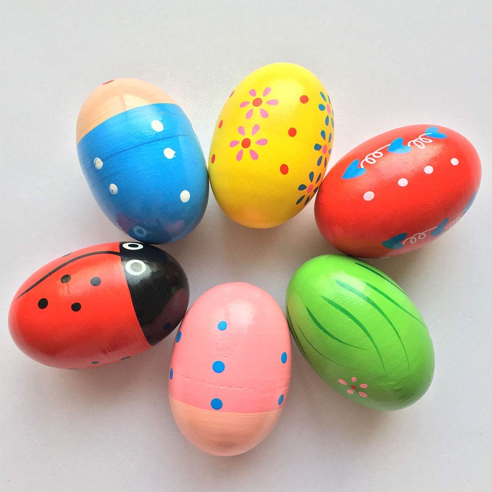 JoFAN kids rattle shake eggs assortment packaged neatly as a premium imported gift set