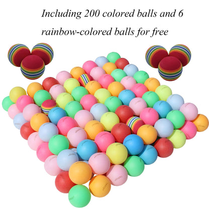 Tadick assorted color craft balls bulk set