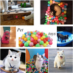 Tadick 40 millimeter plastic balls for DIY projects