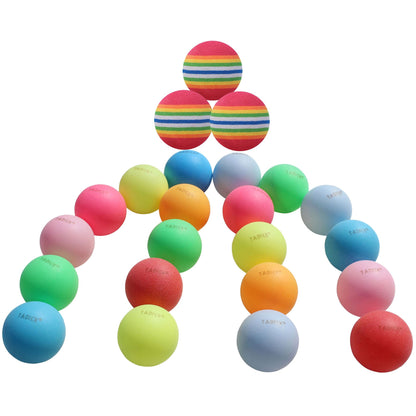 Tadick balls used for arts and crafts activities