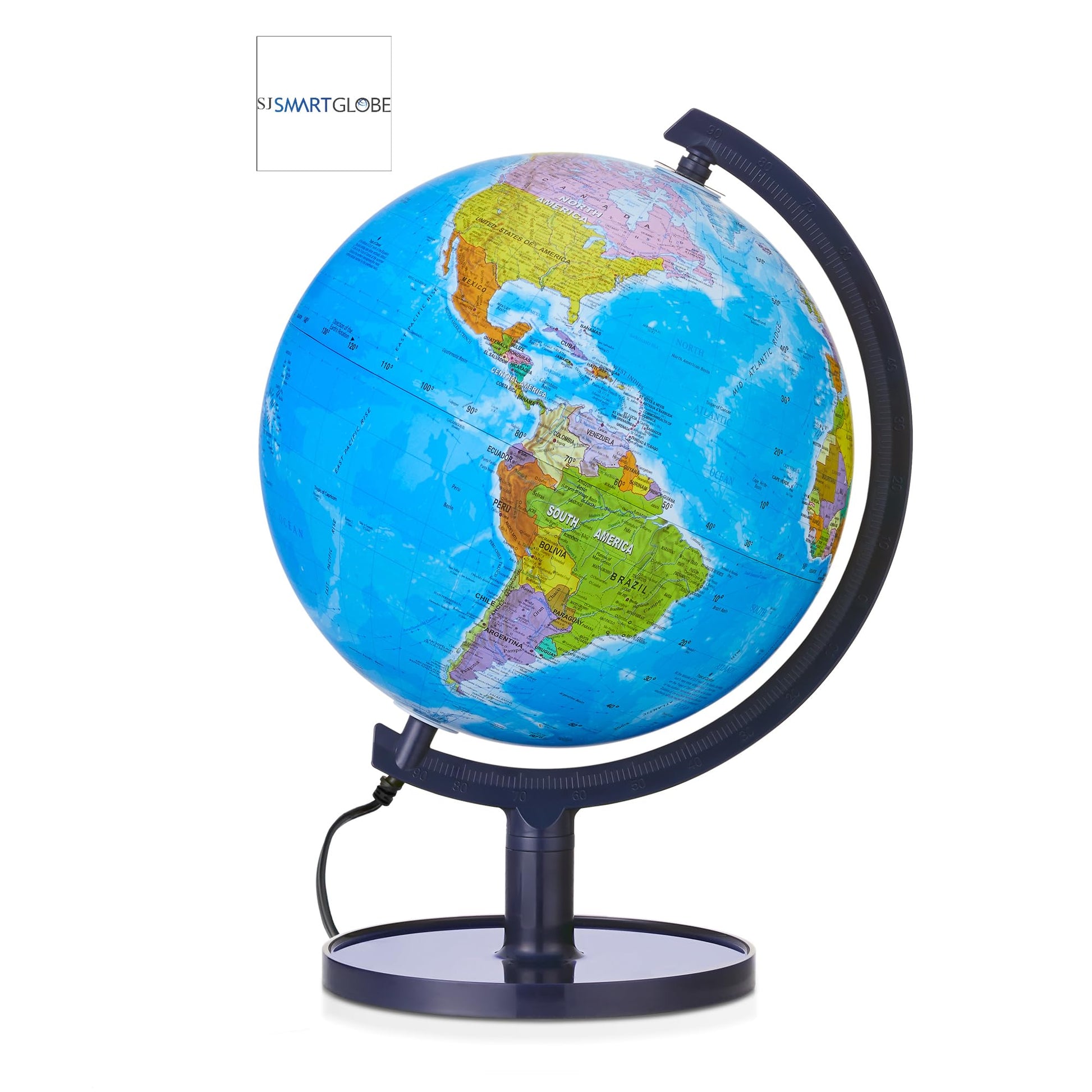 Sjsmartglobe educational stem globe with stand