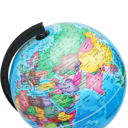 Exerz desk globe showing political boundaries