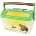 The specialized bug port on the side of the plastic enclosure showing compatibility with a vacuum capture core.