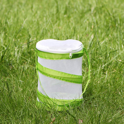 RESTCLOUD caterpillar enclosure pair highlighting the fine breathable mesh texture and sturdy frame.