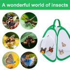 Fine mesh insect enclosure folded completely flat for compact storage.