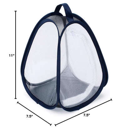 RESTCLOUD premium butterfly terrarium packaging detailing the seven point five by eleven inch dimensions.