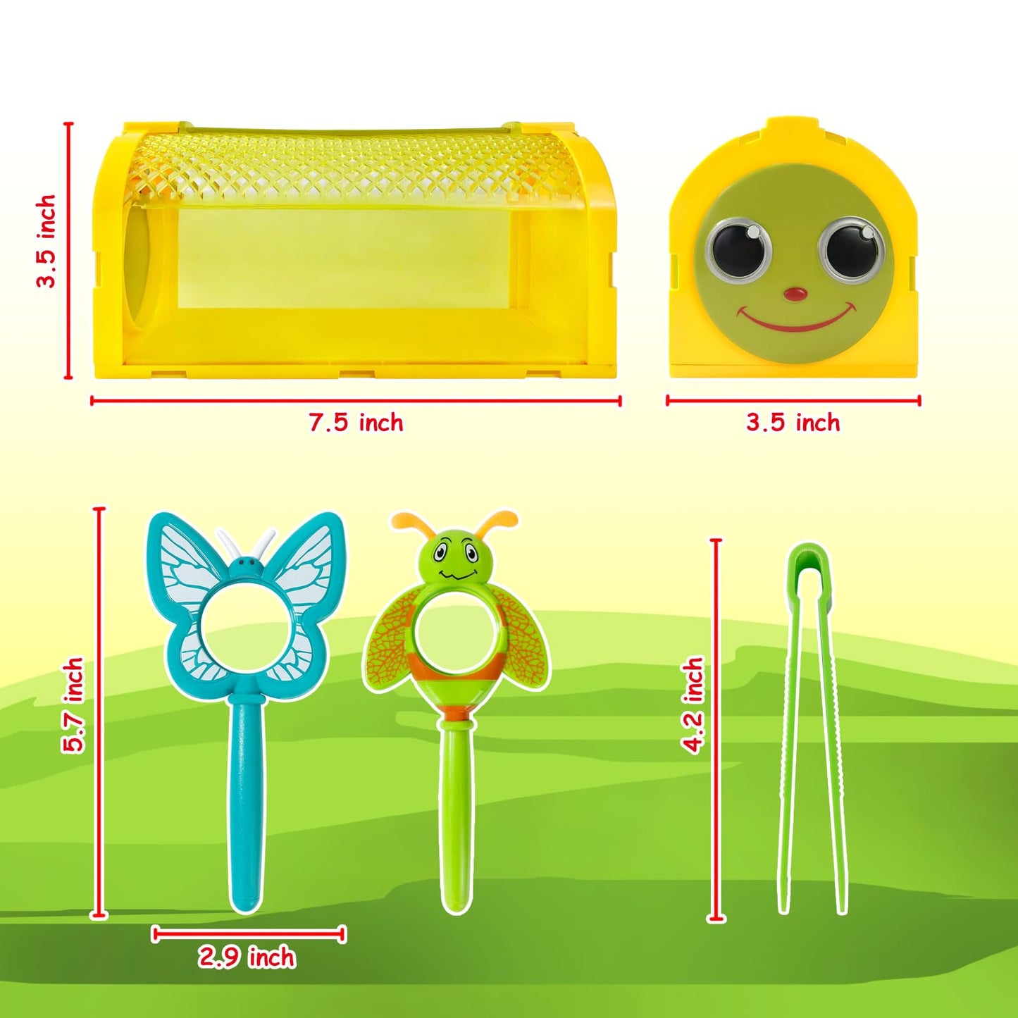 ESSENSON bug house kit showing side mesh ventilation paneling for insect safety