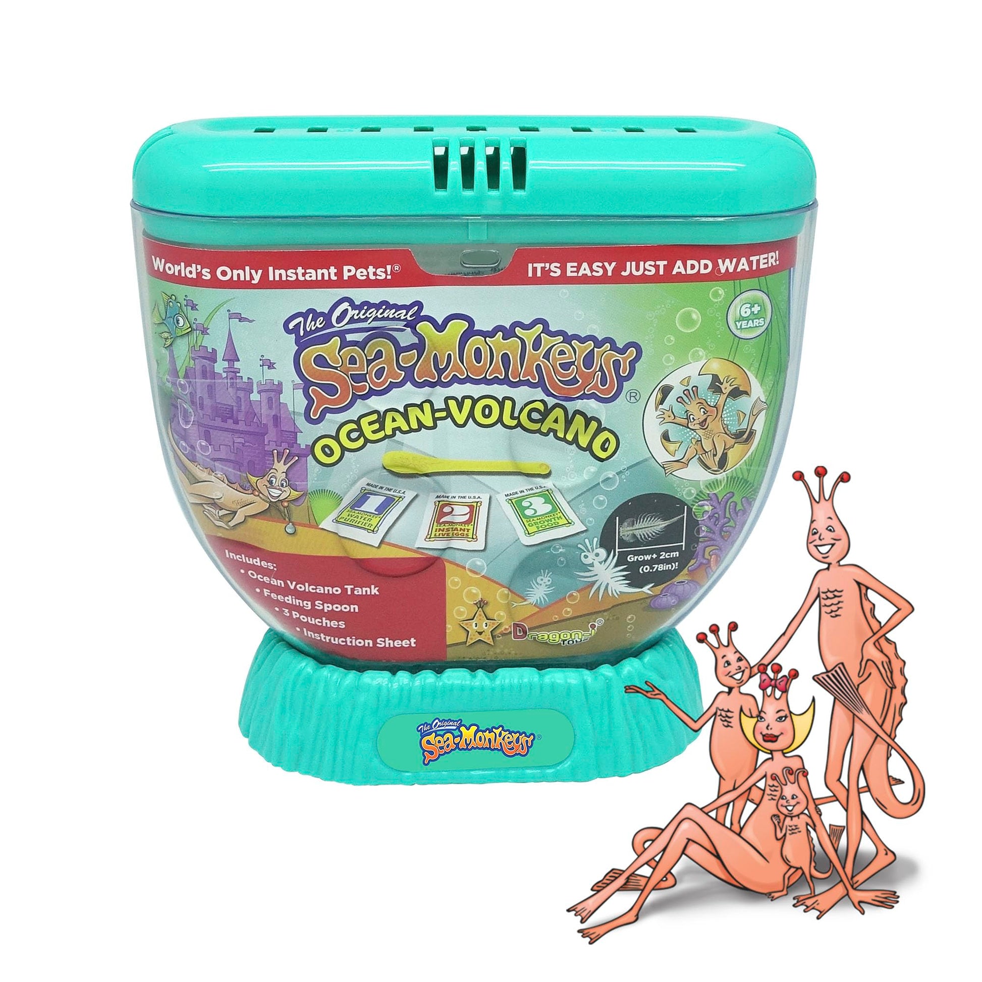 Authentic USA imported live brine shrimp habitat setup elements