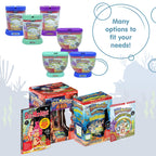 Authentic USA imported Sea-Monkeys kit container designed for growing aquatic companion pets