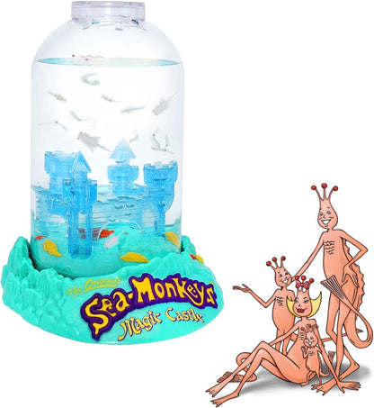 Bandai original aquatic pet tank featuring built in magnifying viewing lid